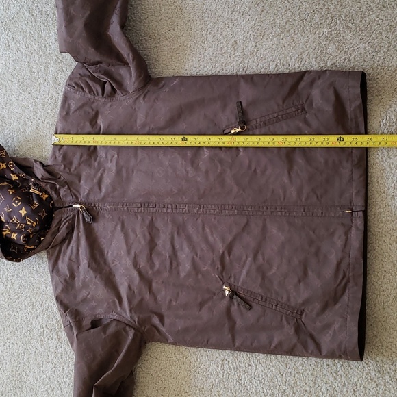 LOUIS VUITTON ICONIC LV MONOGRAM PARKA JACKET IN TECHNICAL TAFFETA - Picture 14 of 14